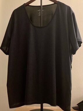 Real Essentials 3X Women's Dry Fit Tech Stretch Short-Sleeve Crew Neck T-Shirt